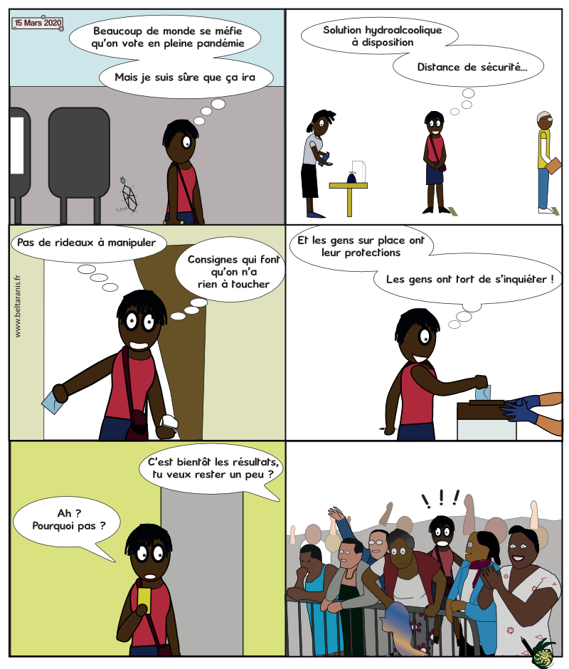 Précautions avec des pincettes